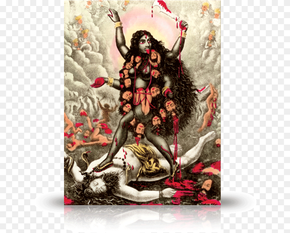 Goddess Smashana Kali, Adult, Person, Female, Woman Free Png Download