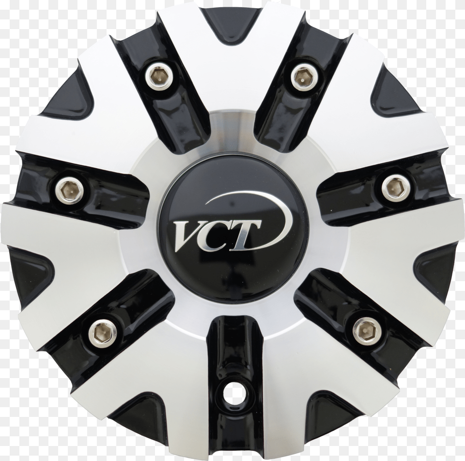 Godfather Black Machined Vct Center Capclass Lazyload Emblem, Wheel, Machine, Hubcap, Vehicle Free Png