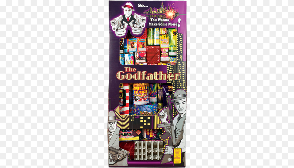 Godfather Box Of Fireworks, Adult, Advertisement, Book, Comics Free Transparent Png