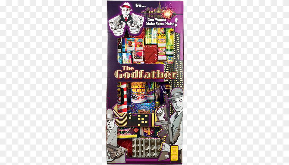 Godfather Fireworks Kit Price, Adult, Advertisement, Book, Comics Png