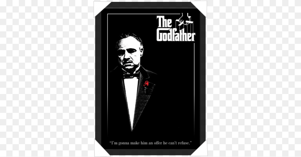 Godfather Poster, Advertisement, Male, Adult, Man Free Png Download