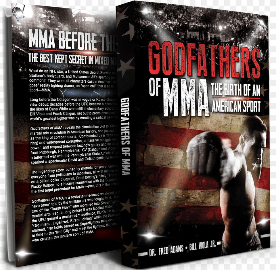 Godfathers Of Mma Book Flyer, Advertisement, Poster, Adult, Male Free Png Download
