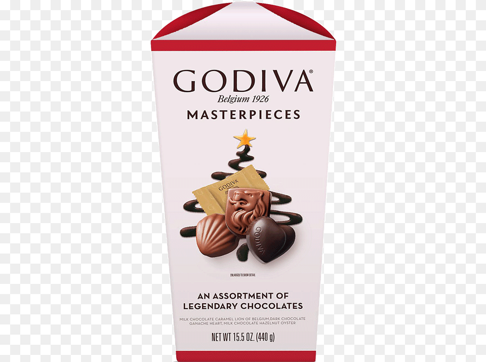 Godiva Masterpieces Chocolate Box, Dessert, Food, Advertisement, Poster Free Transparent Png