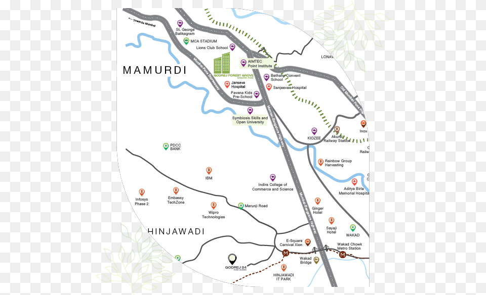 Godrej Forest Grove Pune, Chart, Diagram, Plan, Plot Free Png