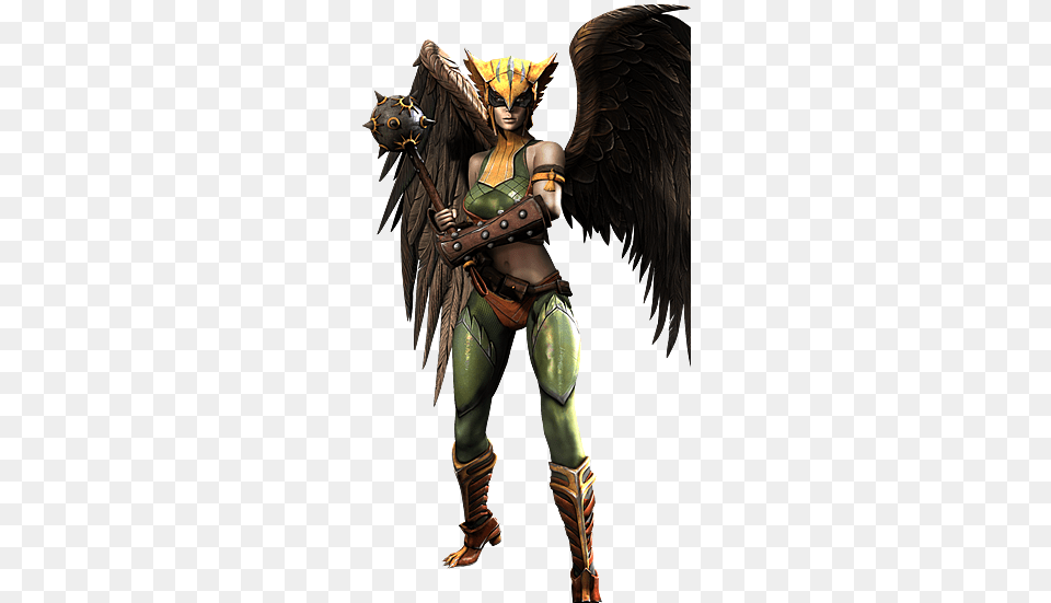Gods Among Hawkgirl Injustice, Adult, Clothing, Costume, Female Free Png Download
