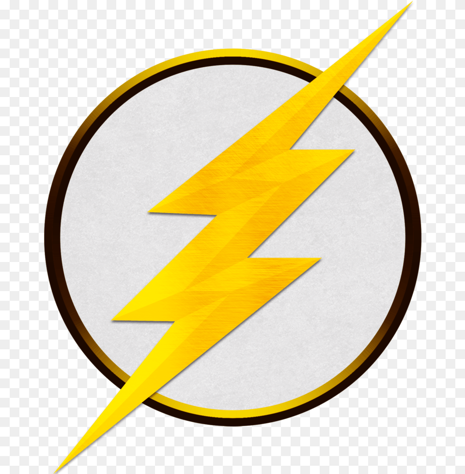 Godspeed Logo The Flash, Gold, Symbol Free Png