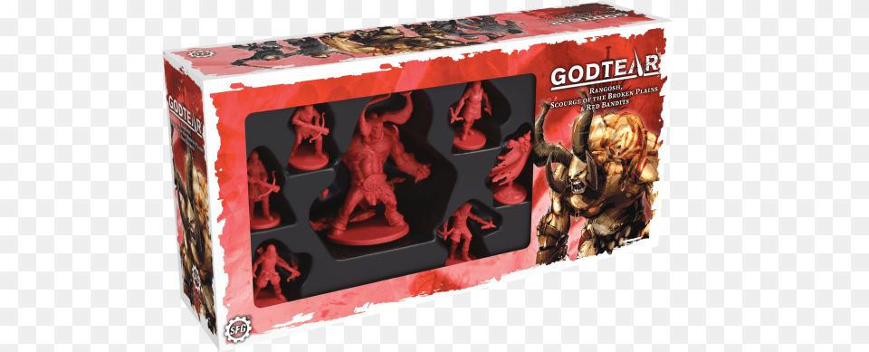 Godtear Rangosh Scourge Of The Broken Plains, Baby, Person, Box, Book Png Image