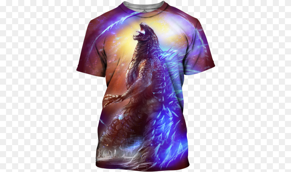 Godzilla, Clothing, T-shirt, Adult, Dye Free Png Download