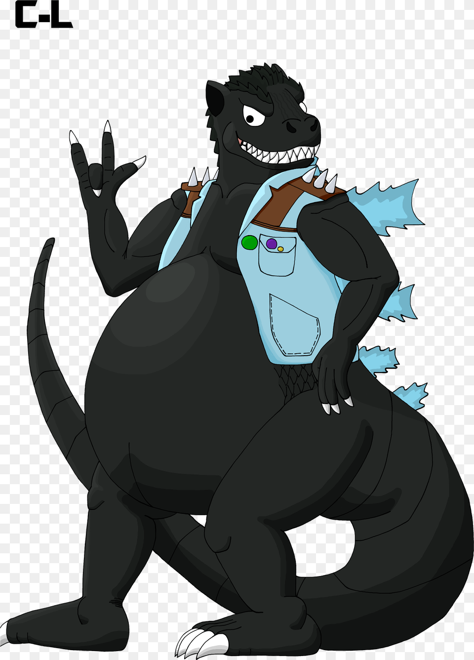 Godzilla, Person, Electronics, Hardware Free Png Download