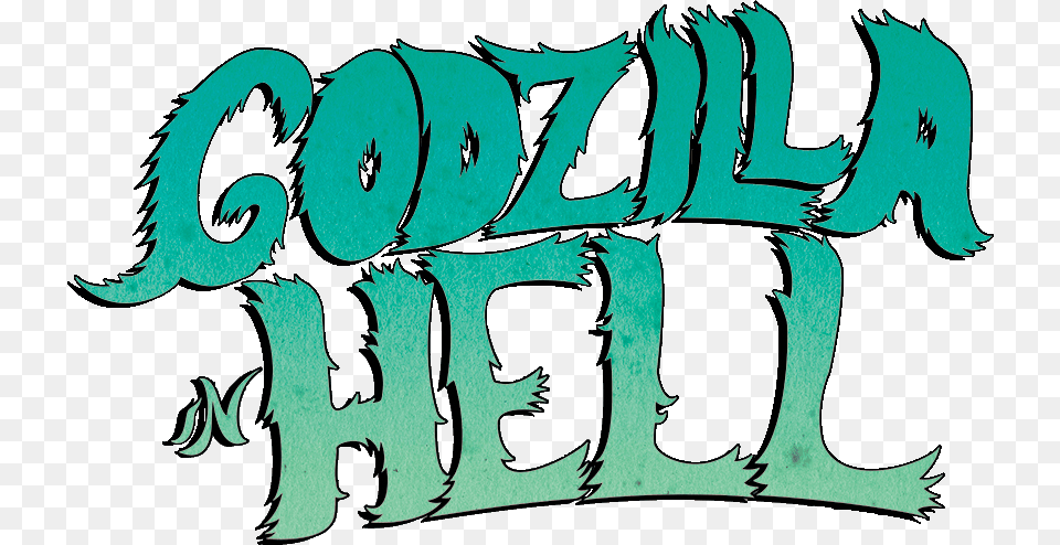 Godzilla In Hell Logo, Text, Baby, Face, Head Free Transparent Png