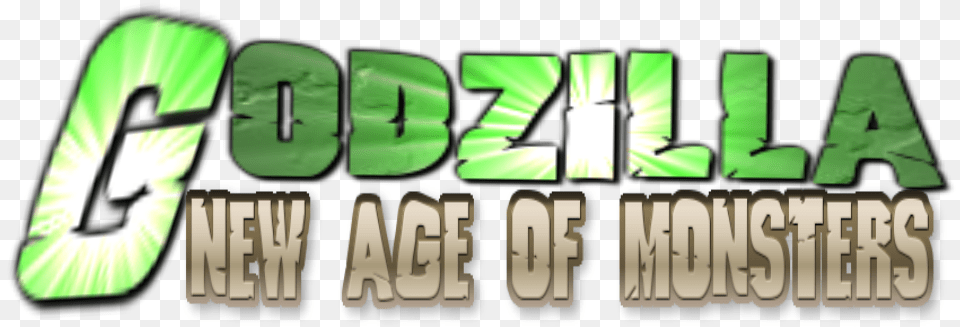 Godzilla Logo 2017 With No Horizontal, Green, Text Png Image