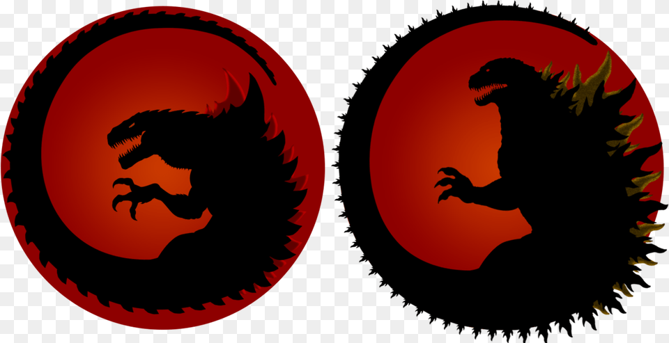 Godzilla Logo Image With No Godzilla Logo No Background, Dragon, Animal, Dinosaur, Reptile Free Png Download