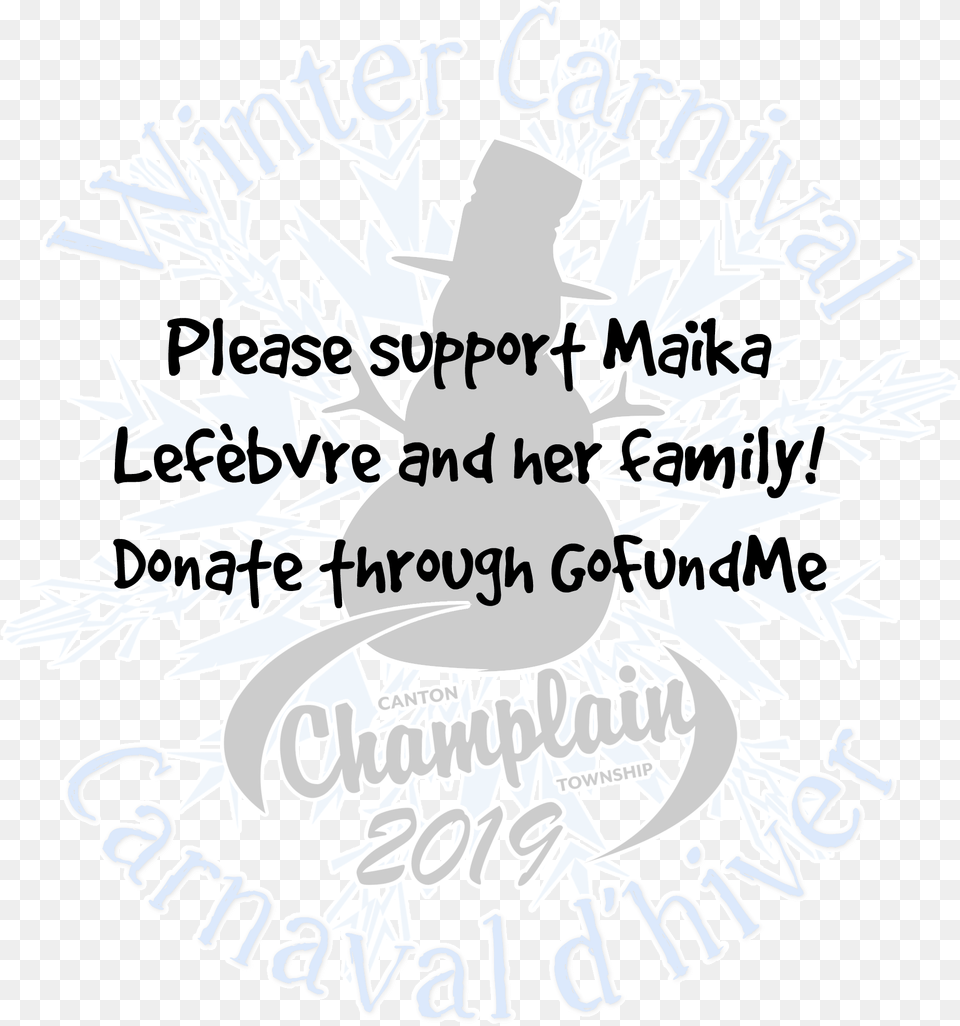 Gofoundme For Maika Children, Outdoors, Nature, Snow, Text Png Image