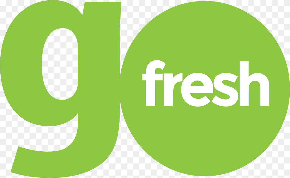 Gofresh Logo Circle, Green, Disk, Text Png Image