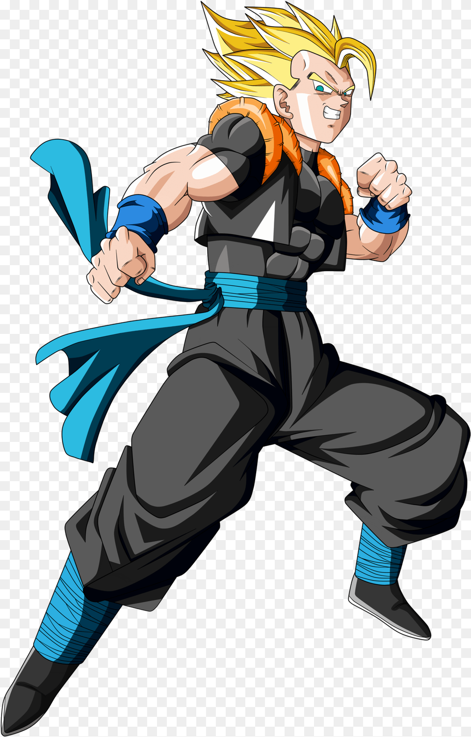 Gogeta From Dragon Ball Z Gogeta Xeno Gogeta Dragon Ball Heroes, Book, Comics, Publication, Adult Free Transparent Png