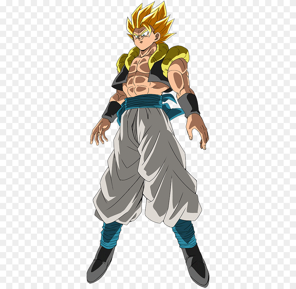 Gogeta Ss Ssj Gogeta Broly Movie, Baby, Book, Comics, Person Free Png