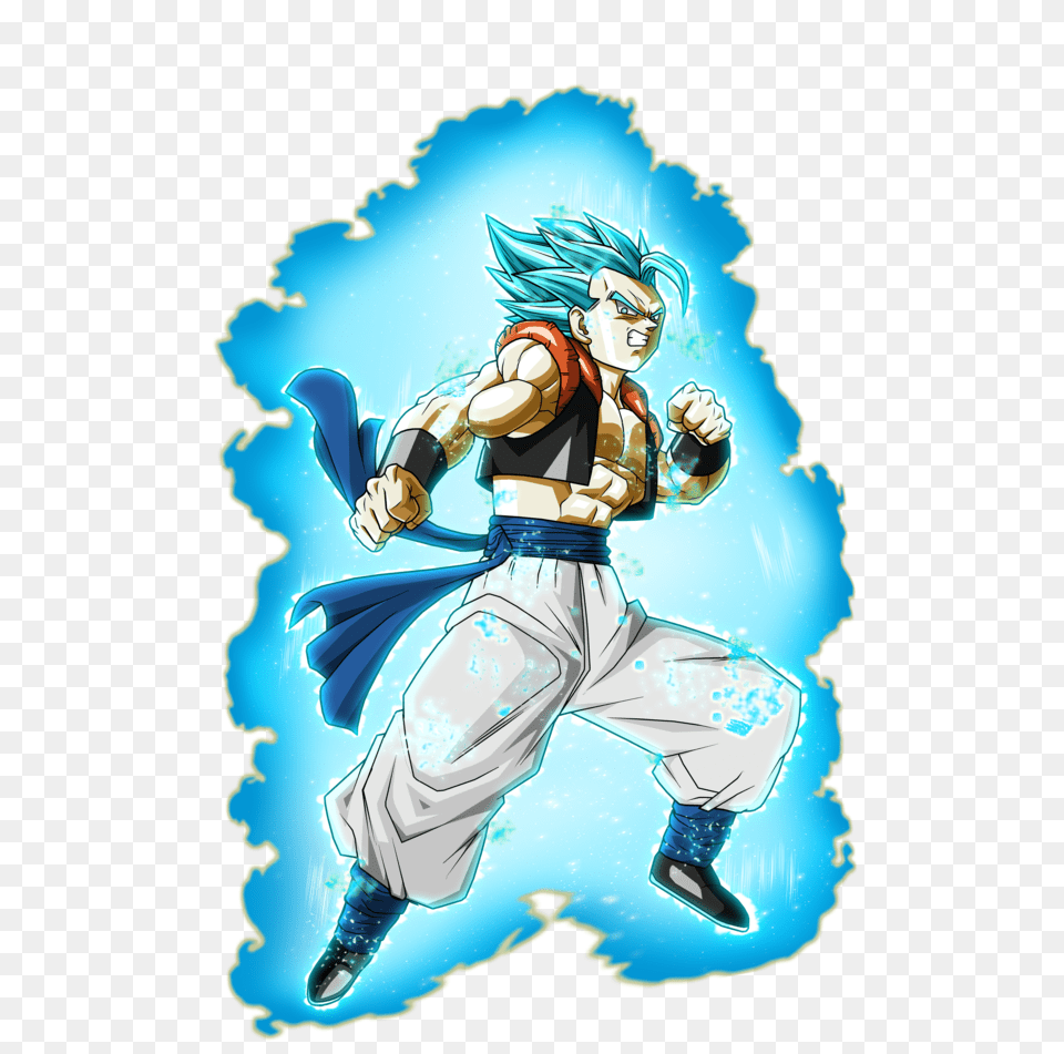 Gogeta Super Saiyan Blue, Publication, Book, Comics, Person Free Png