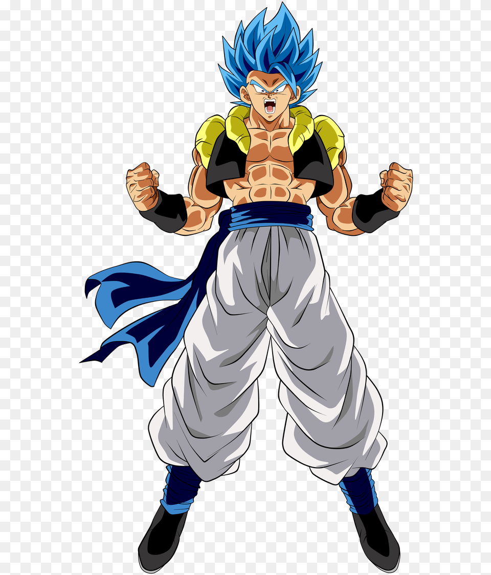 Gogeta Super Saiyan Blue By Chronofz Dragon Ball Z, Book, Comics, Publication, Baby Free Png Download