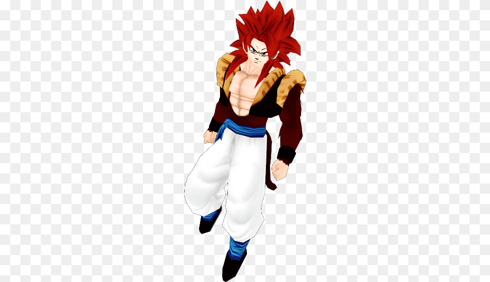 Gogeta Supersaiyan4 Freetoedit Super Saiyan, Book, Clothing, Comics, Costume Free Transparent Png