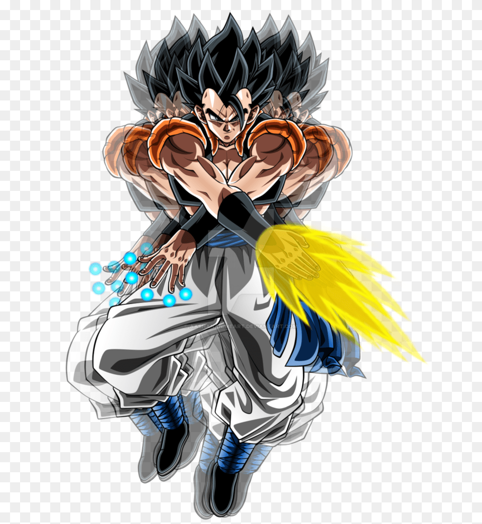 Gogeta Ultra Instinct Anime Dragon Ball Dragon Ball Z Dragon, Book, Comics, Publication, Person Free Png Download