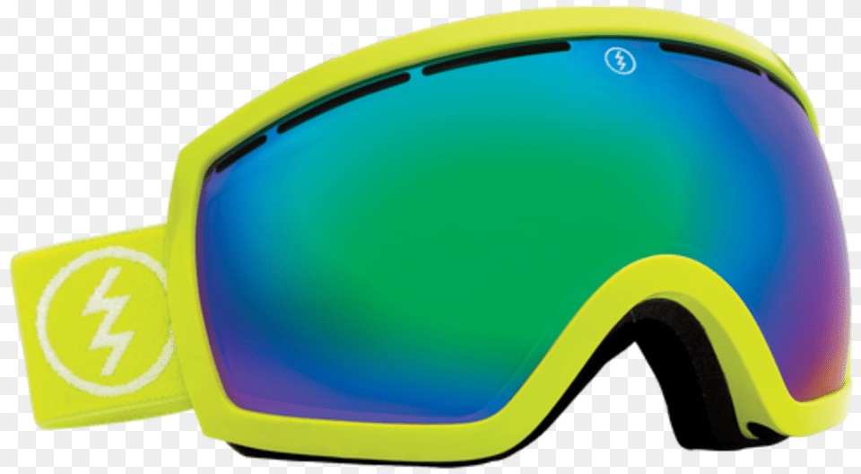 Goggles 2014 Toxic Snot Electric Eg25 Goggles Toxic Snotbronzegreen Chrome, Accessories Free Png Download