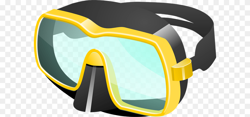 Goggles Glasses Diving Mask Clip Art, Accessories, Tape Free Png Download