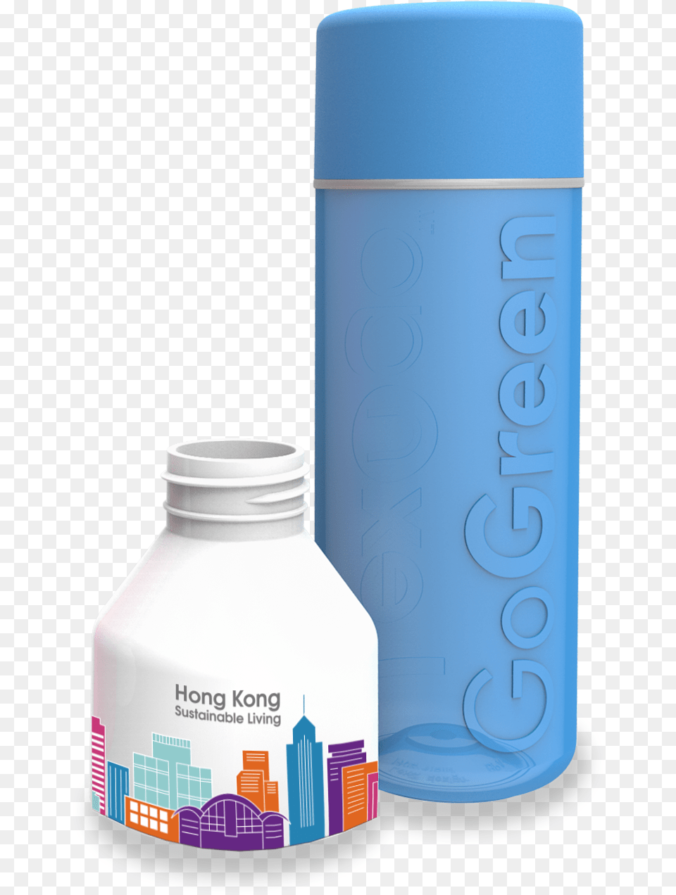 Gogreen Reusable Bottle Plastic Bottle, Jar Free Png Download
