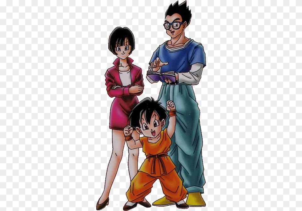 Gohan Daughter Pan, Adult, Book, Comics, Female Free Transparent Png