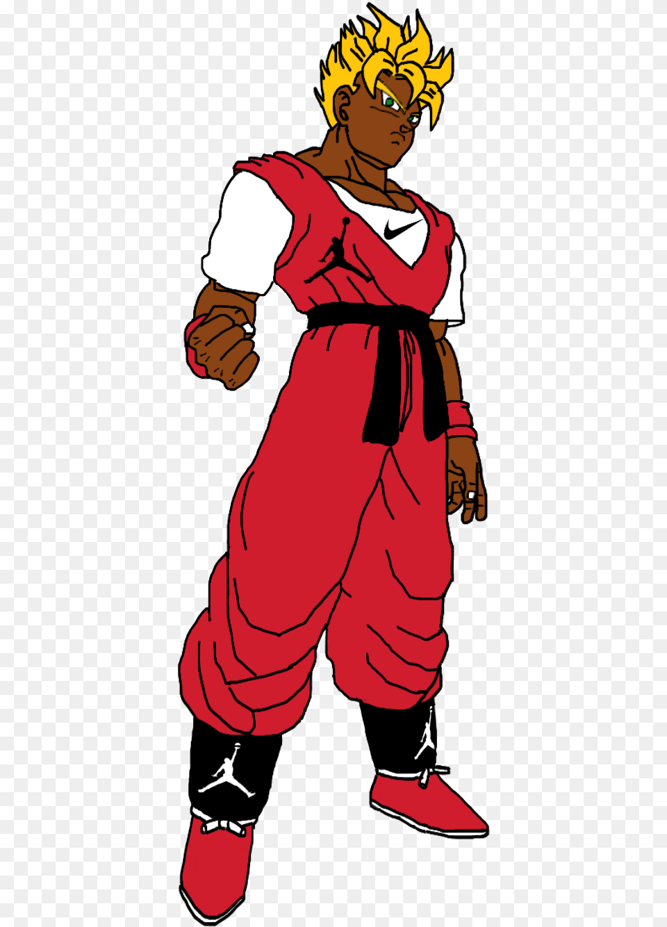 Gohan Futuregohan Gohanssj Nike Jordan Drangonballz Air Jordan, Adult, Book, Comics, Female Png