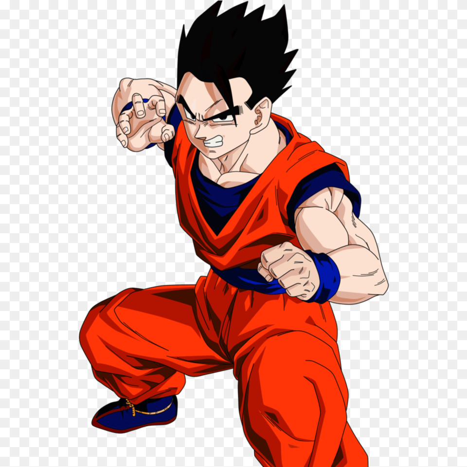 Gohan Mistico, Adult, Male, Man, Person Png Image