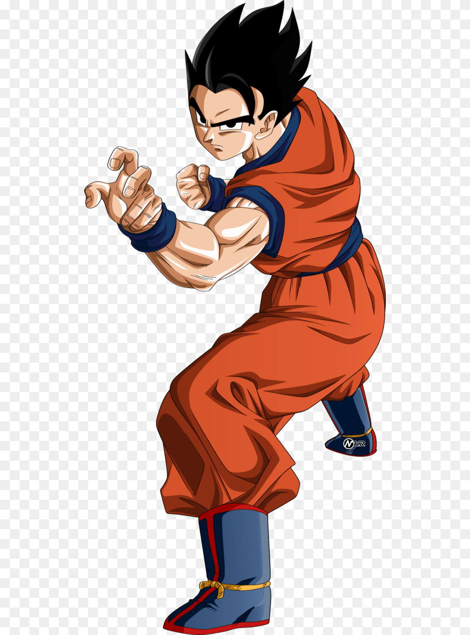 Gohan Mystic By Naironkr Goku And Vegeta Dbz Dragon Gohan Dbz, Baby, Person, Face, Head Png Image