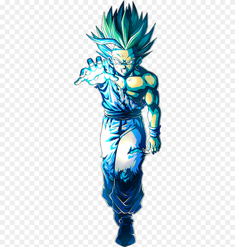 Gohan Ssj2 Kame Hame Ha, Book, Comics, Publication, Person Free Png Download