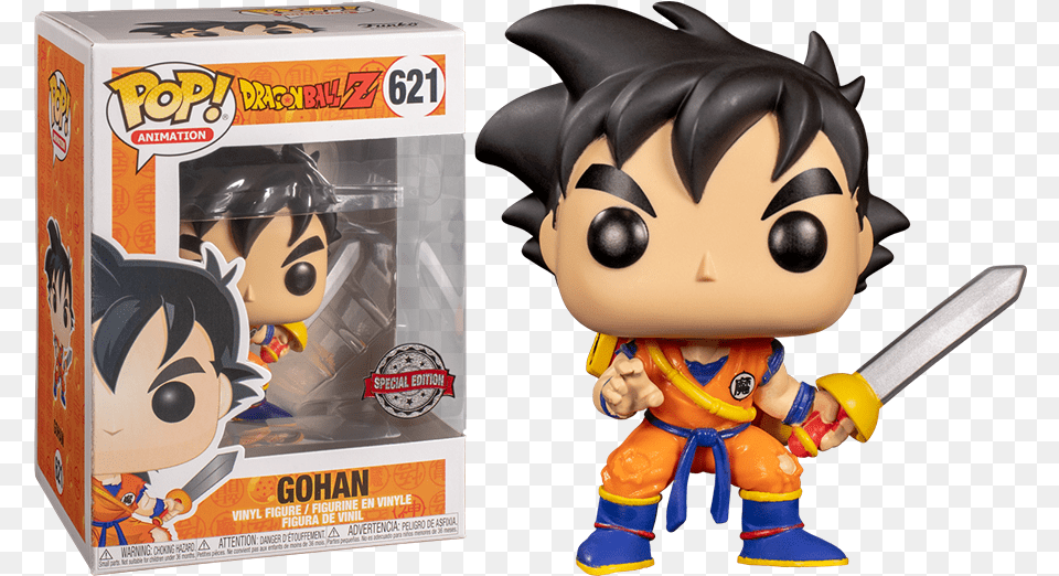 Gohan With Dragon Ball Gohan Funko Pop, Person, Face, Head, Baby Free Transparent Png
