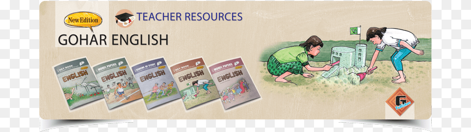 Gohar New Edition English Teacher Resources Cartoon, Advertisement, Book, Person, Poster Free Png
