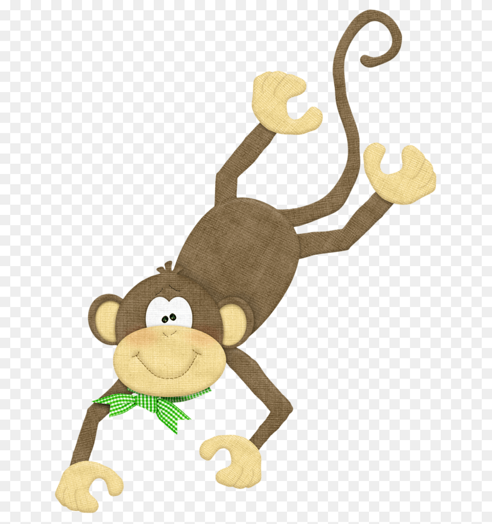 Goin Bananas Nitwit Collection Monkey Safari, Baby, Person, Plush, Toy Png