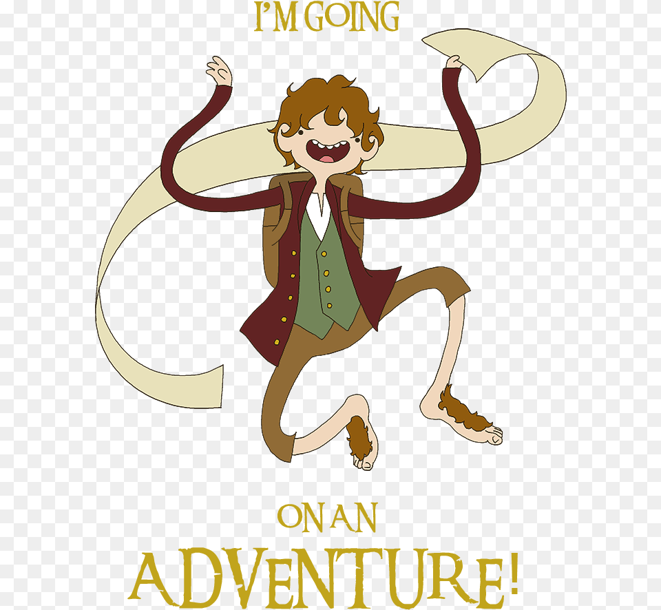 Going On An Adventuretime I M Going On An Adventure Time, Book, Publication, Baby, Person Free Png