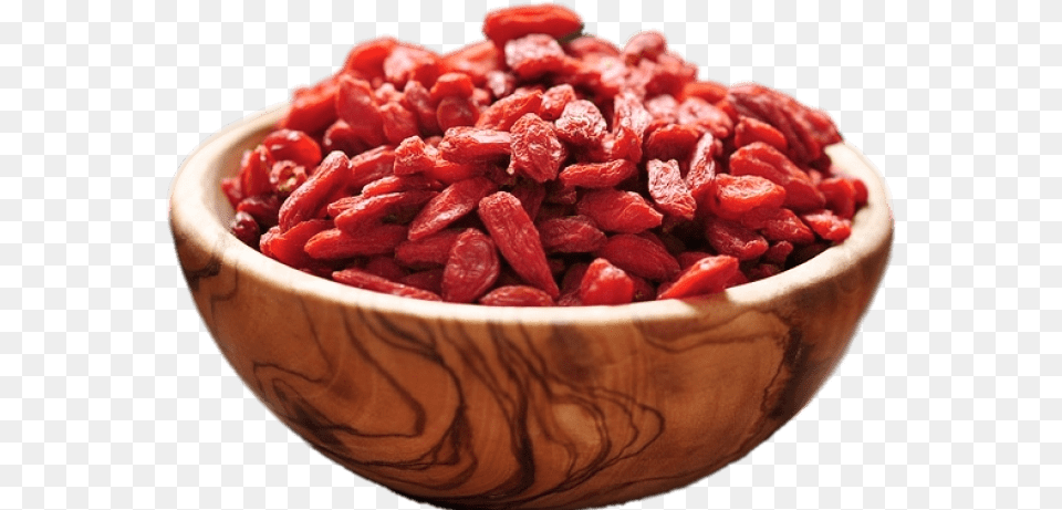 Goji Bessen, Bowl, Berry, Produce, Plant Free Png Download