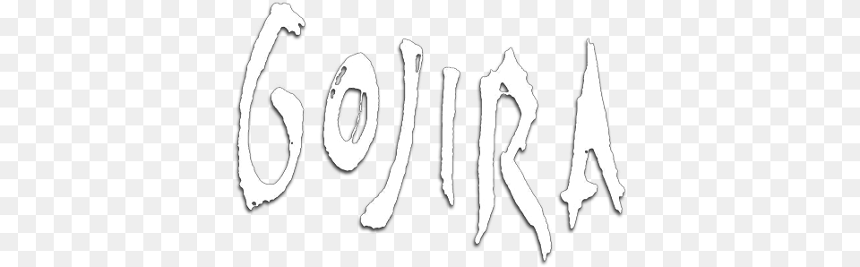 Gojira Logo Gojira Band Logo, Text, Stencil, Number, Symbol Png