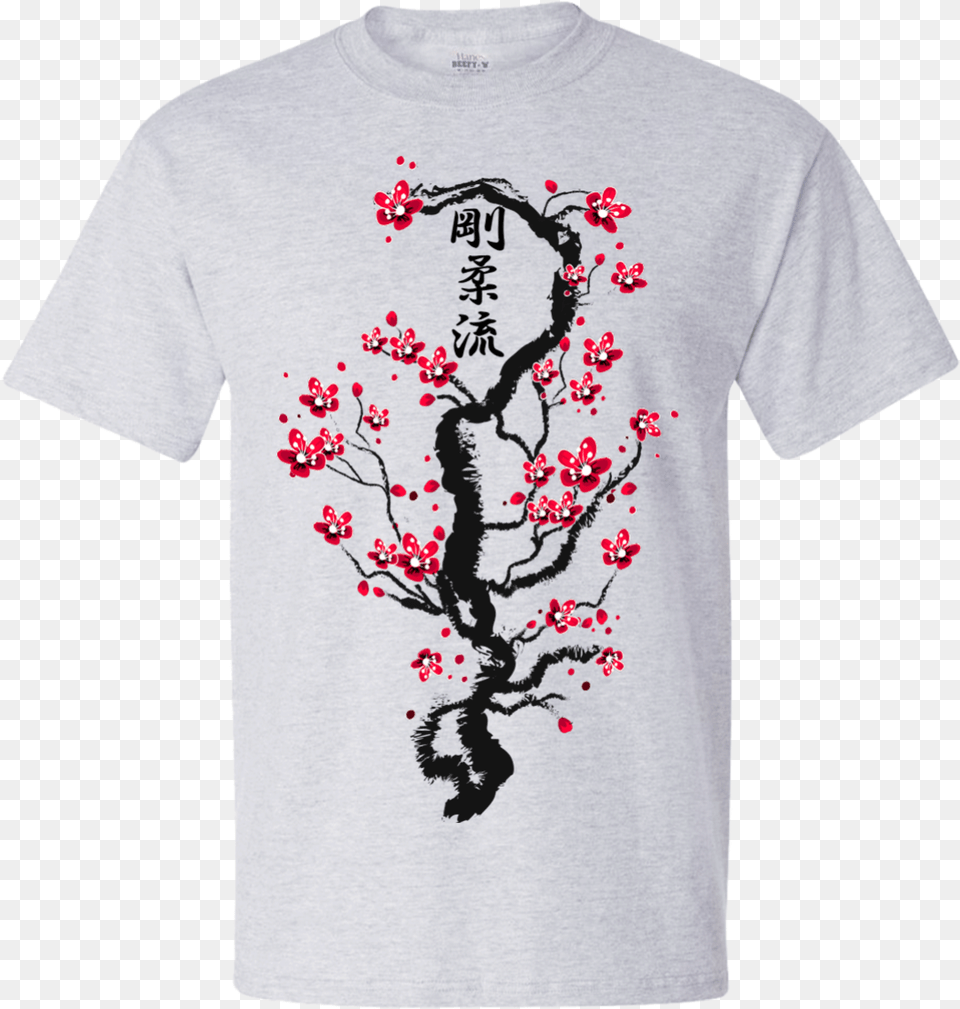 Goju Ryu T Shirt, Clothing, Flower, Plant, T-shirt Free Transparent Png