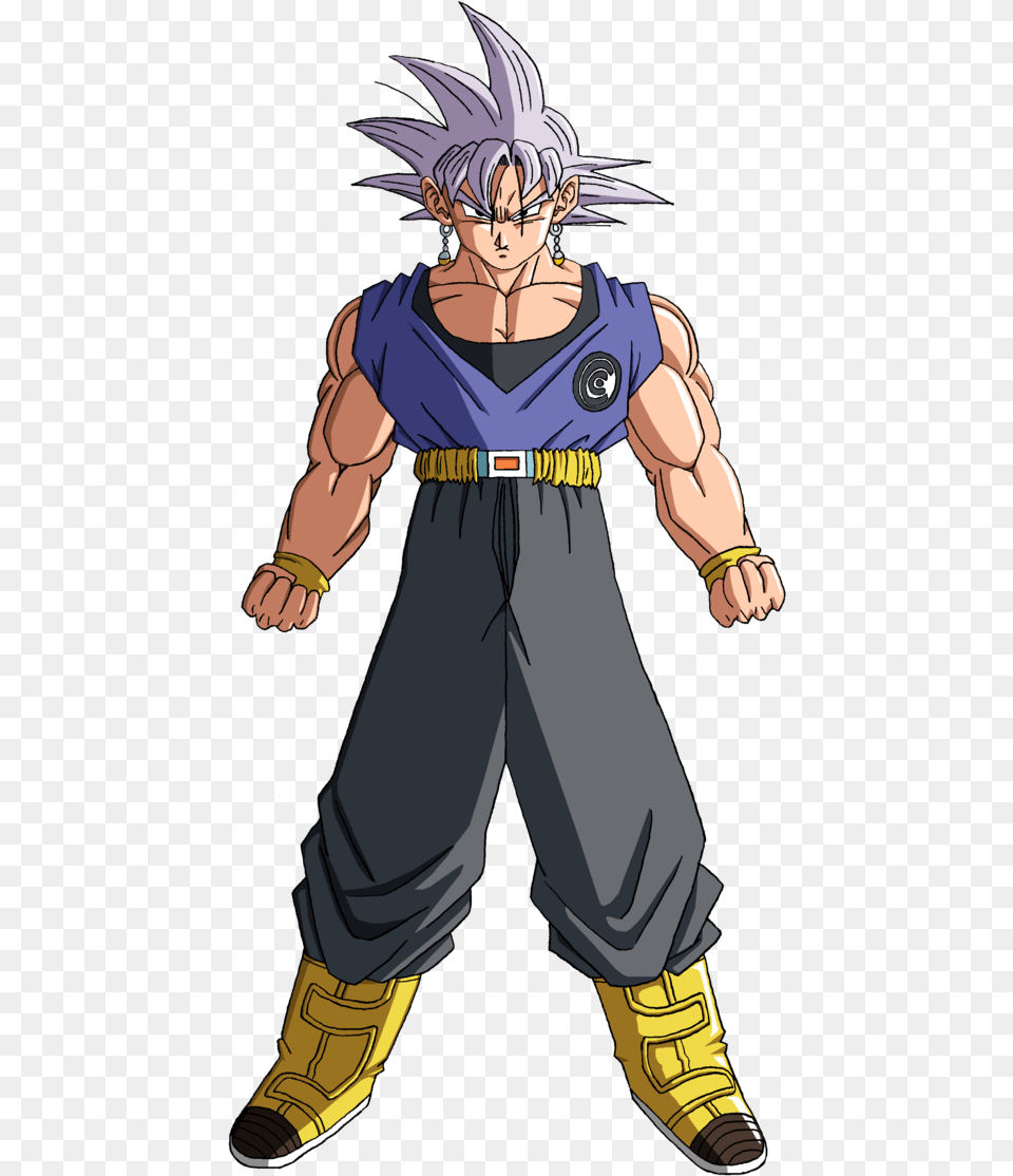 Goku And Black Goku Fusion, Book, Comics, Person, Publication Png Image