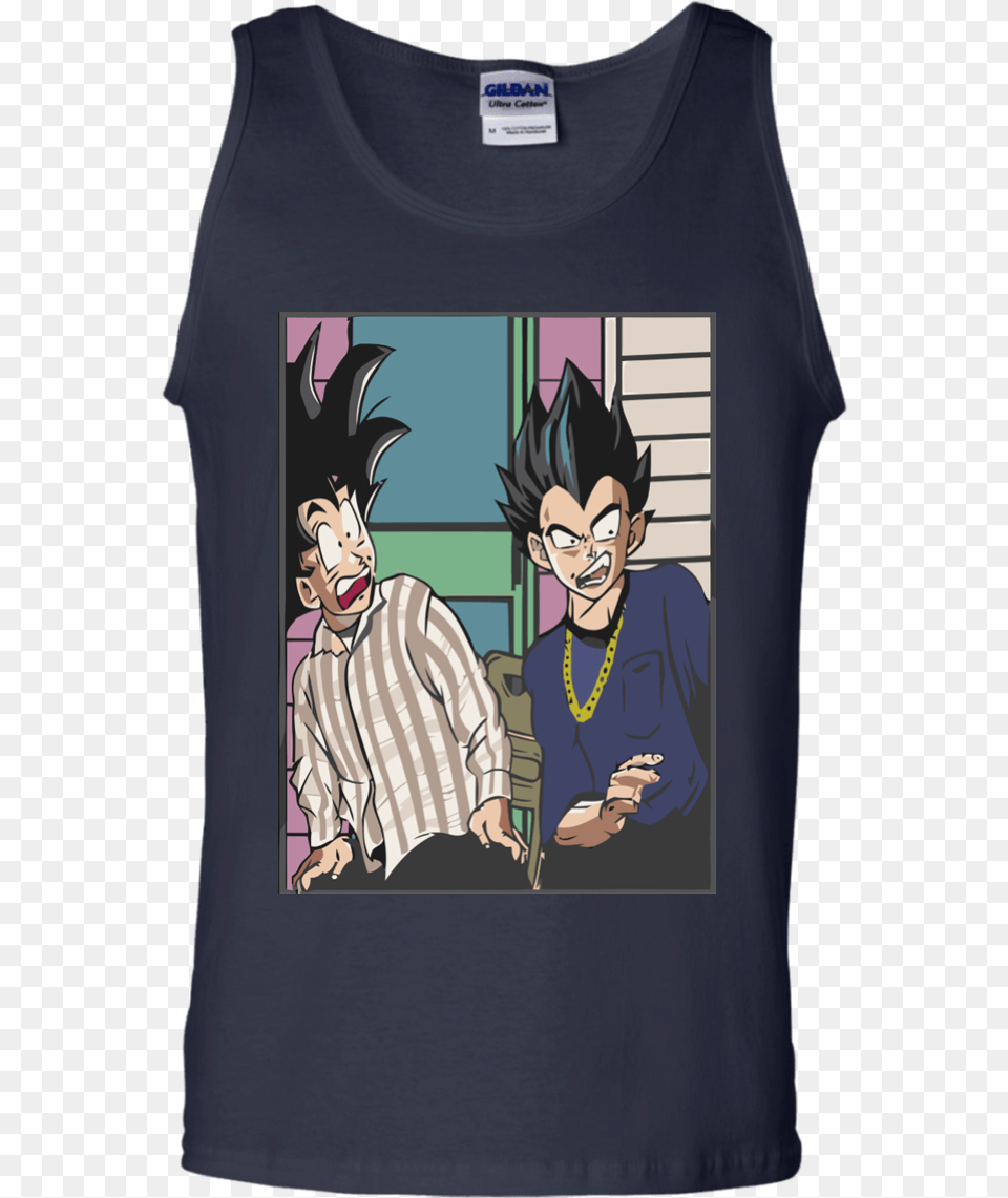 Goku And Vegeta Friday Shirt Hoodie Tank T Shirt Goku Vs Frieza, Clothing, T-shirt, Book, Publication Free Transparent Png