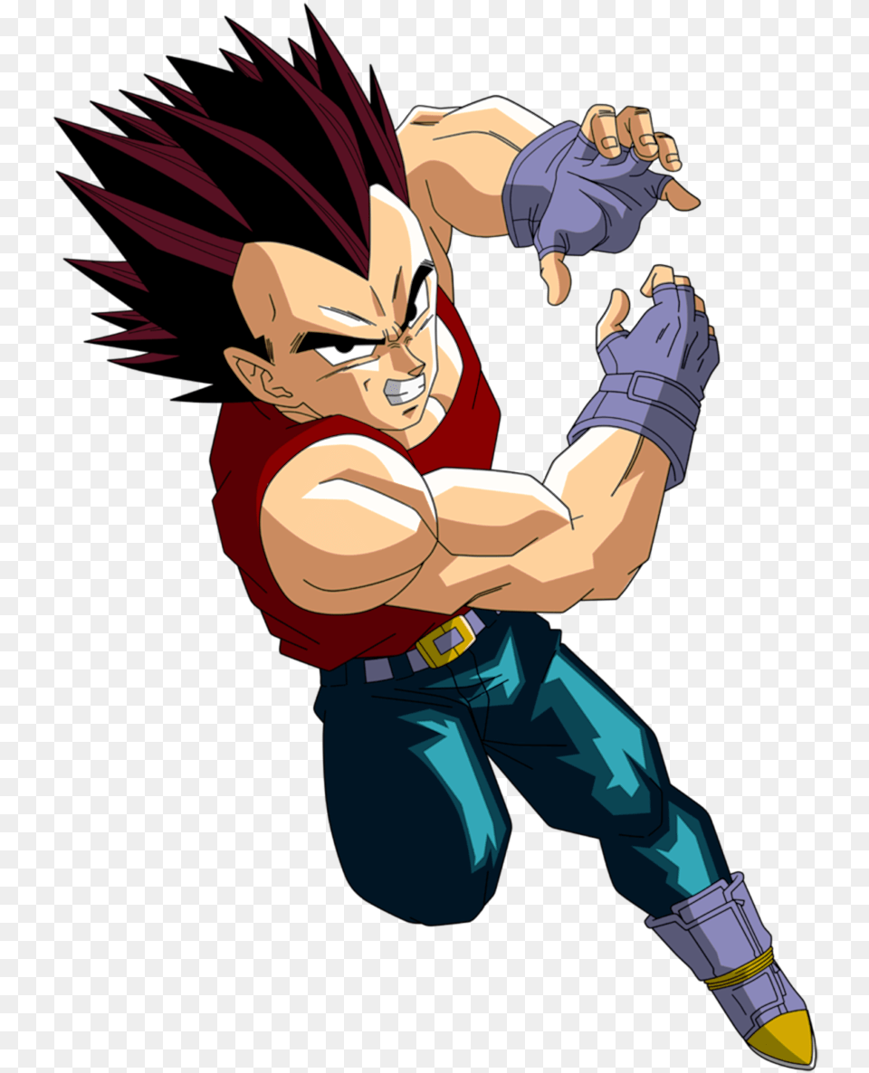 Goku Baby Vegeta, Book, Comics, Publication, Person Free Png Download