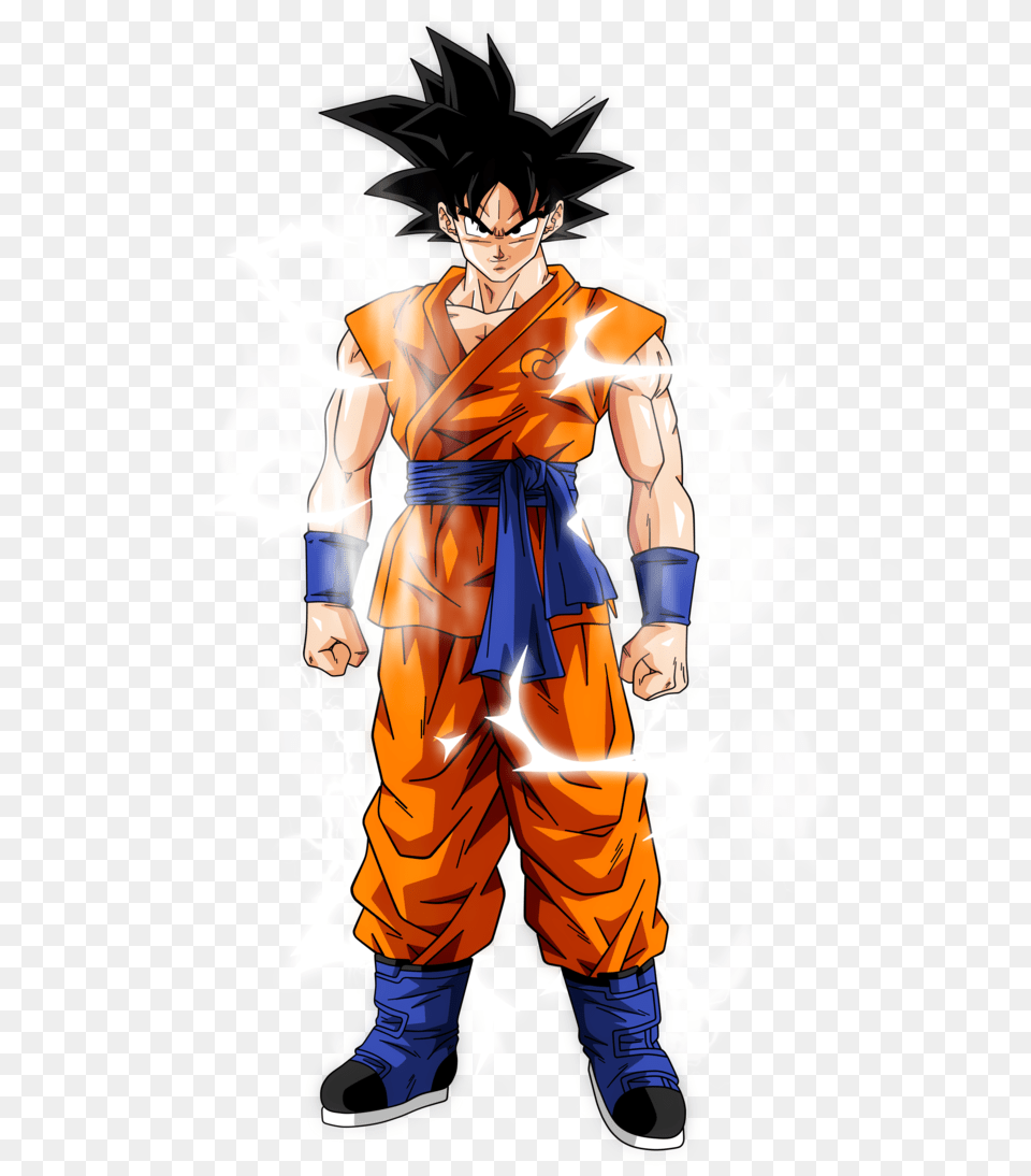 Goku Base Form Dbs, Comics, Book, Publication, Person Free Png Download