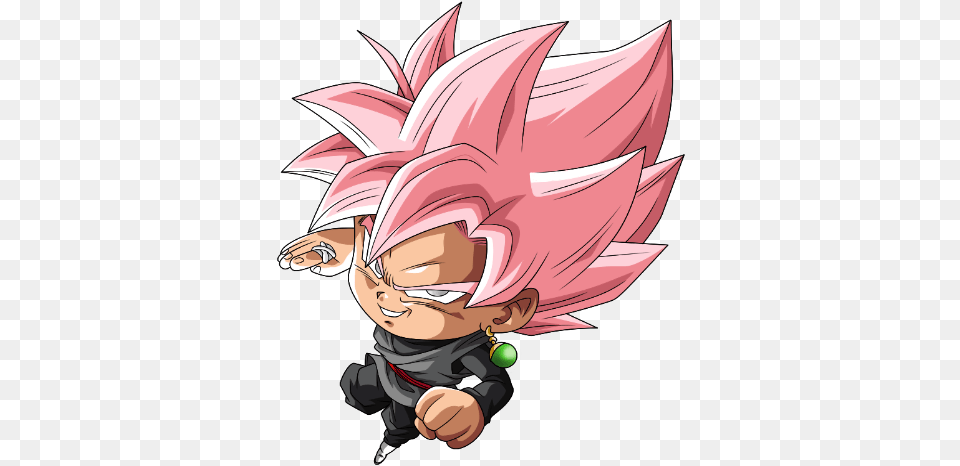 Goku Black Album On Imgur Goku Black Rose Chibi, Book, Comics, Publication, Baby Free Transparent Png