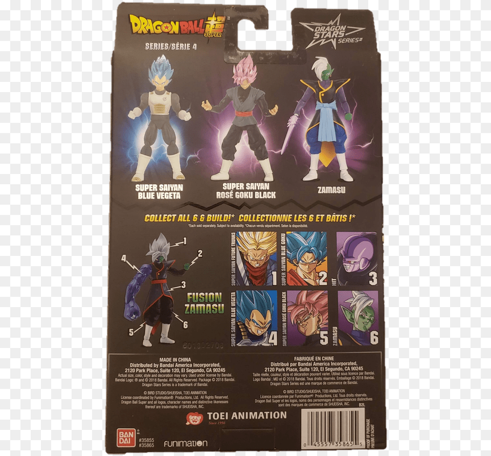 Goku Black Dragon Ball Stars Series, Publication, Book, Comics, Boy Png