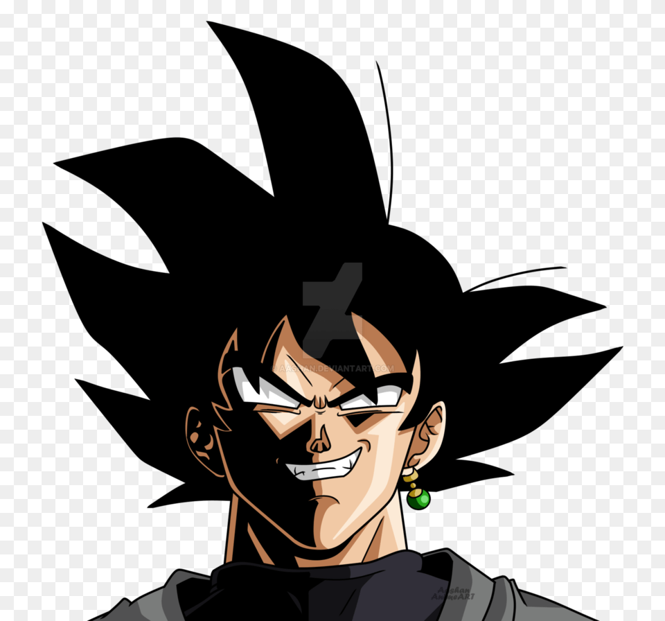 Goku Black Face With Black Shades, Adult, Person, Female, Woman Free Png Download