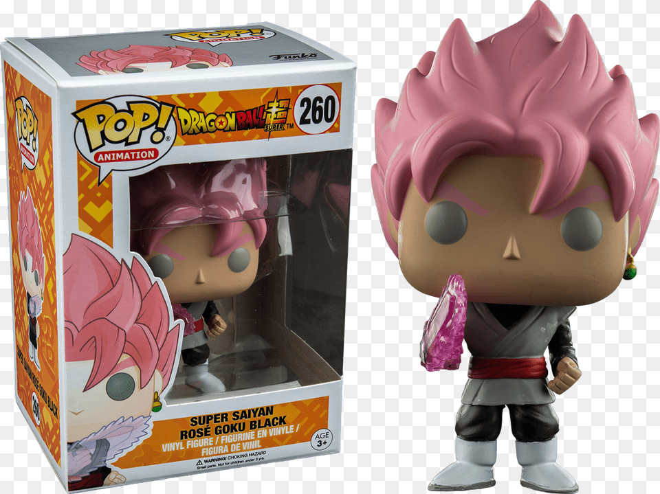 Goku Black Funko Pop, Figurine, Toy, Face, Head Free Transparent Png