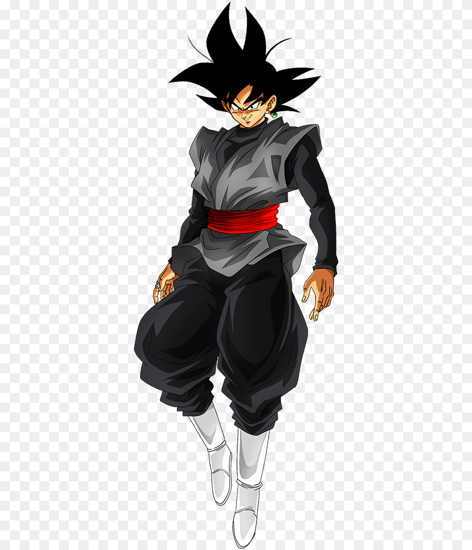 Goku Black Render 7 Dokkan Battle Hd Dokkan Battle Goku Black Render, Publication, Book, Comics, Person Png Image