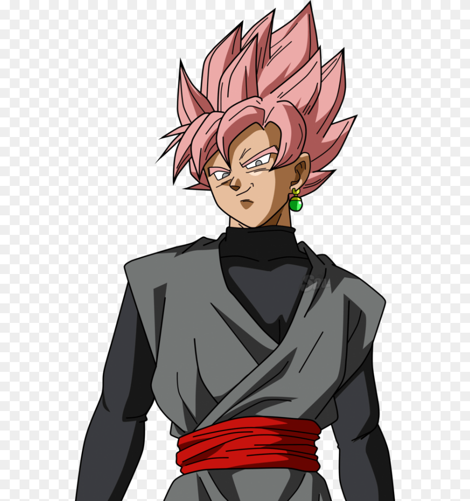 Goku Black Rose Goku Black Ssj Rose, Publication, Book, Comics, Adult Png Image