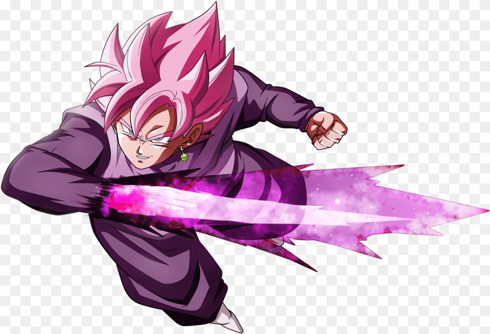 Goku Black Rose Image With No Goku Black Rose, Book, Comics, Publication, Person Free Png